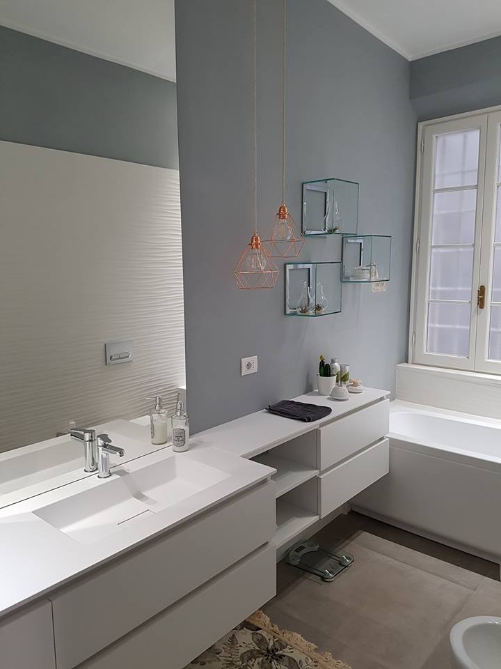 Bagni in resina benvenuti su resinedesign art decor (pavimenti ... Resina su piastrelle bagno