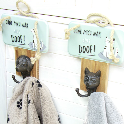 DIY - Wandpaneel im Hunde- oder Katzendesign