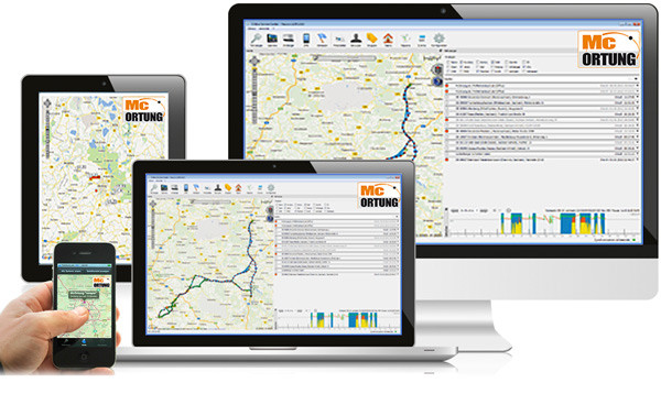 GPS Ortung + Datenauswertung einfach mit der Auswerte-Software, Web-Portal und APP