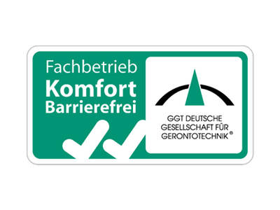 Zertifizierter "Fachbetrieb Komfort barrierefrei" – Dein Partner für barrierefreie Bäder
