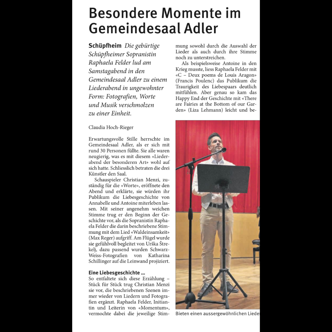 Rezension Entlebucher Anzeiger 1/2