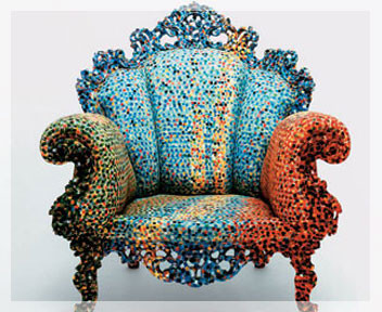 Alessandro Mendini, Poltrona Proust, 1978