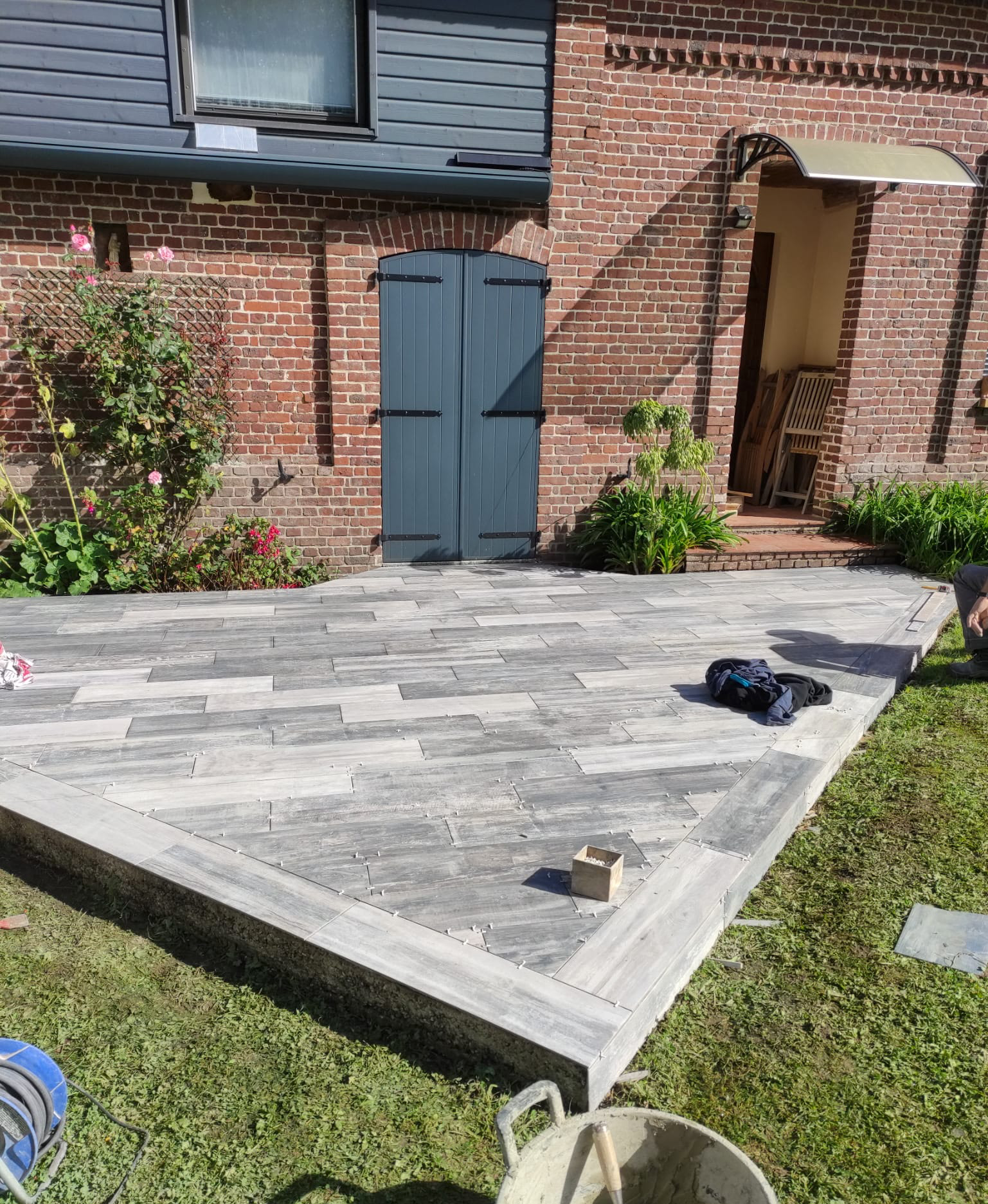 Création dalle & pose de carrelage 