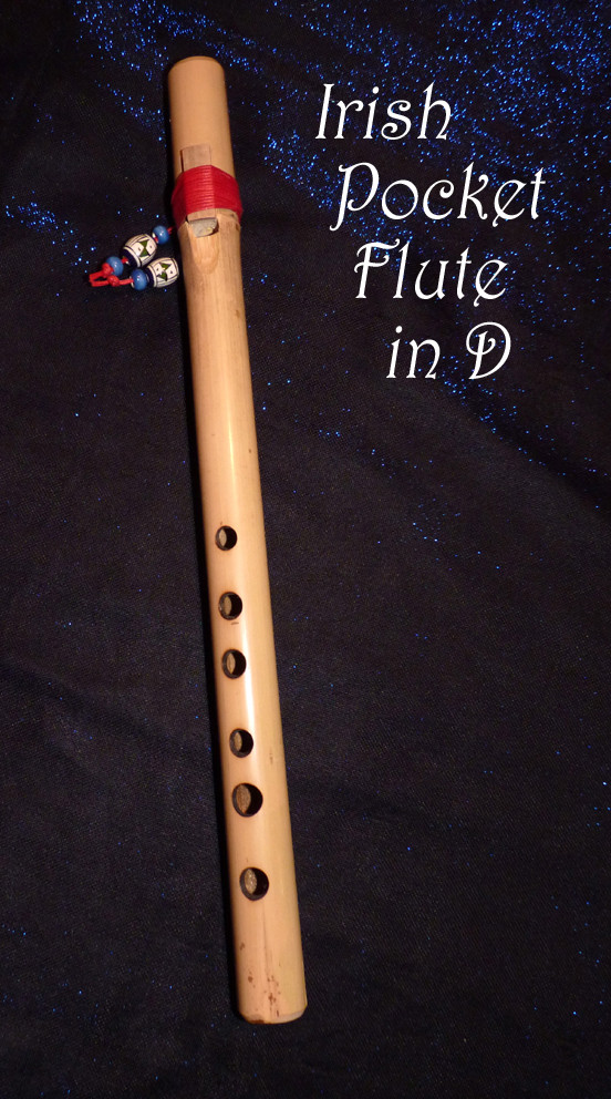 Irish Flute D + Easy Irish Flute in D, Irish Pocket Flute in D www