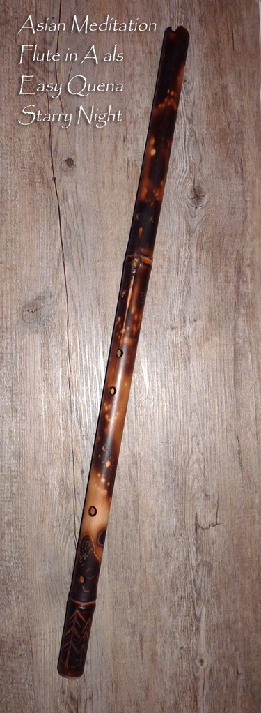 Asian Meditation Flute in A - Starry Night