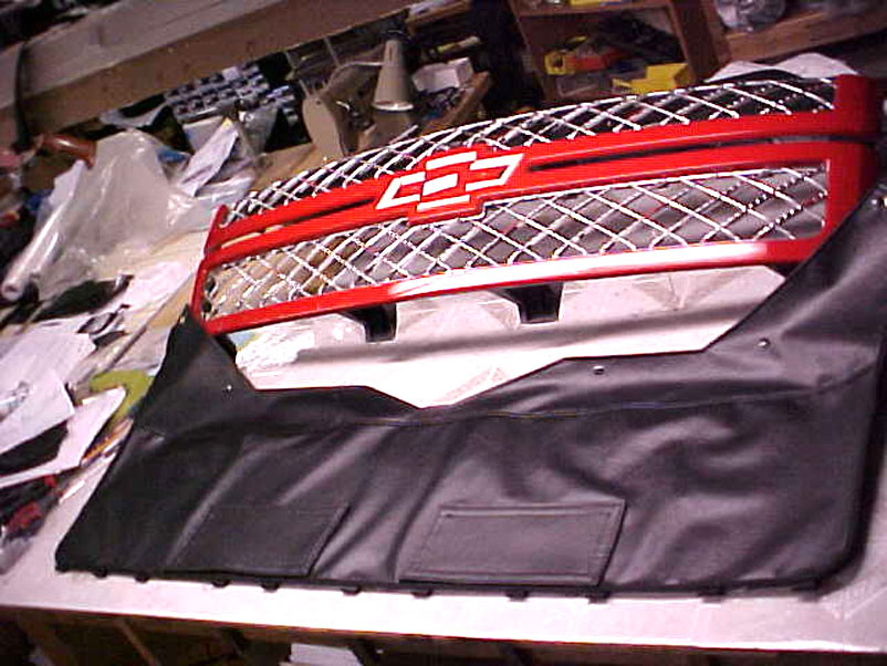 OEM Silverado Winter Front Grill Cover Winter Front Grill Cover And