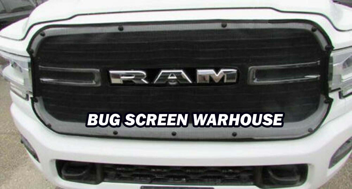 Snap On Bug Screen 2019 2020 Dodge Ram 2500 3500 Winter Front Grill