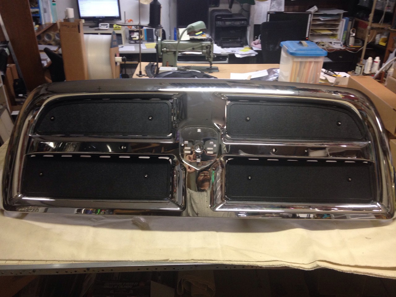 ABS Plastic Grill Inserts Winter Front Grill Cover And Bug Screen