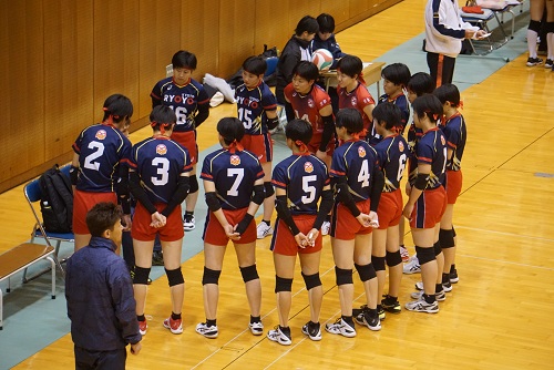 京都府バレーボール新人選手権大会の結果 京都両洋高校女子バレー部