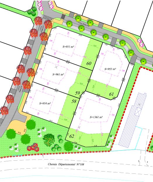 2 TERRAINS A BATIR - SAUCATS (33650)