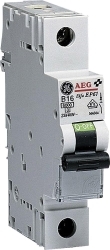 Leitungsschutzschalter Sicherungsautomat AEG ELFA 1 polig EP61 C10 