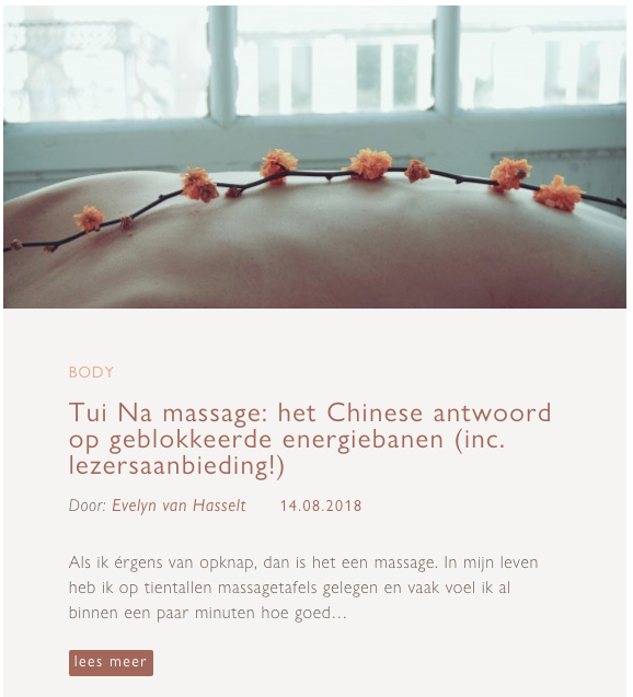 Wat is Tui Na