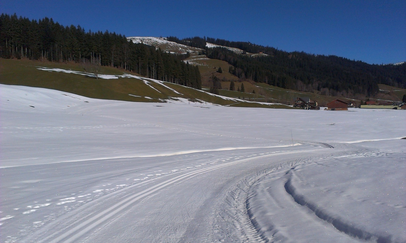 Herrliche Skating-Piste.