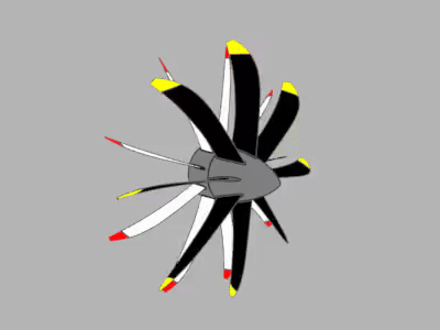 A400M Example with Stators