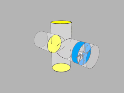 Adjustable Thrust Vectoring Nozzle