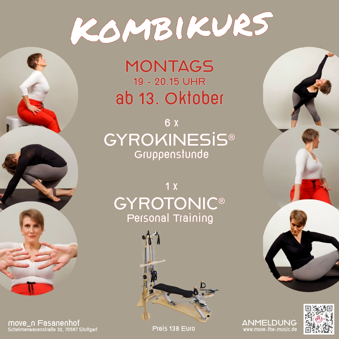 KOMBIKURS GYROKINESIS & GYROTONIC