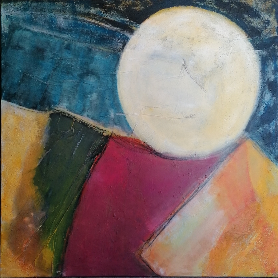 und der Mond schaut zu 100x100 cm