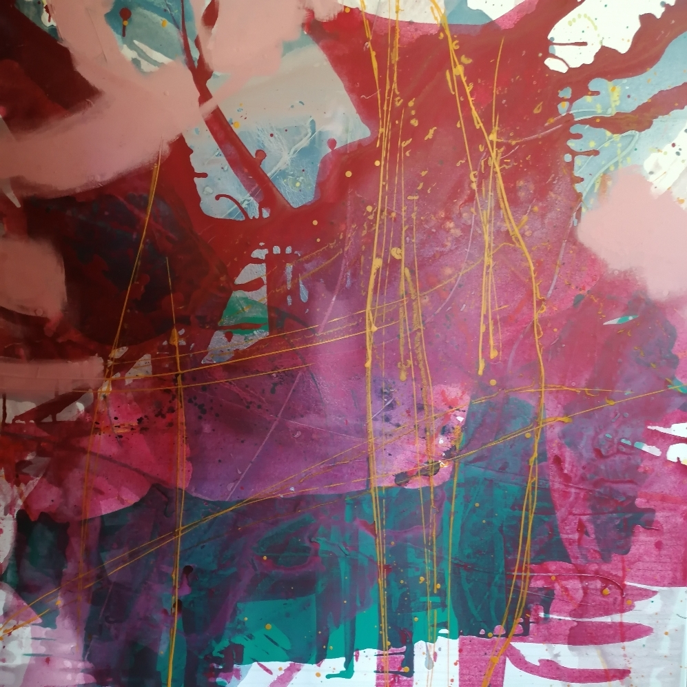 abstraktART No 25 110x110 cm
