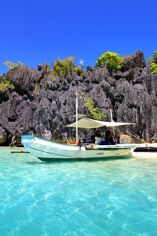 Beach near Coron, Palawan | Coron Or El Nido? Which One Is Really Better? | A Travel Guide to Philippines Last Frontier | via @Just1WayTicket