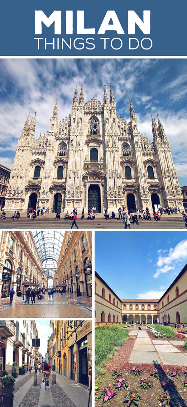 Milan | Things to do and How to Travel Italy by Train  | via @Just1WayTicket