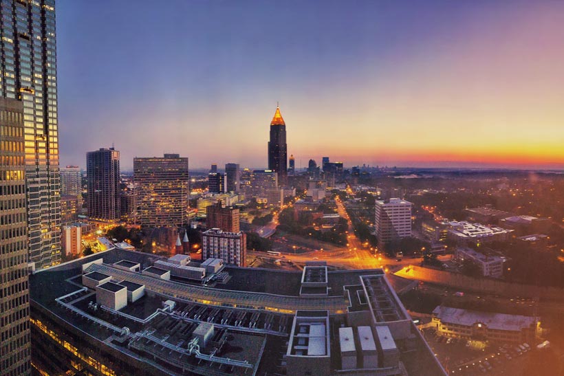 Marriott Marquis Hotel | 8 Fun Things to do in Atlanta | Travel City Guide | via @Just1WayTicket