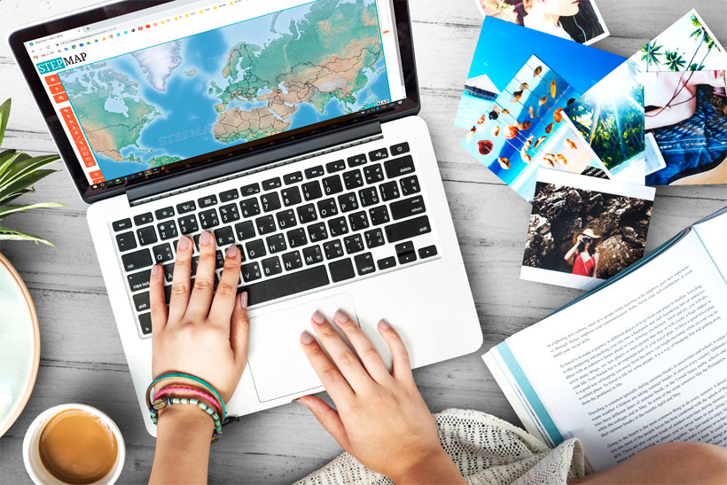 StepMap - An Easy Tool To Create Individual Maps For Your Website, Blog Or Photo Book