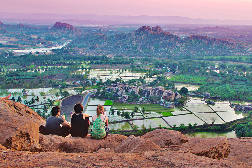 Monkey Temple in Hampi | Best Places To Visit In India Plus Things To Do | via @Just1WayTicket | Photo © JustOneWayTicket