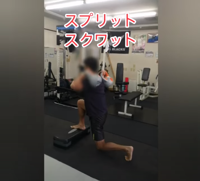 筋トレで骨盤矯正?!　スプリットスクワット