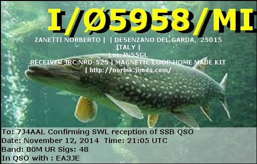 QSL LACUSTRE CON LUCCIO IN CACCIA