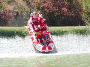 descenso del Segura en rafting