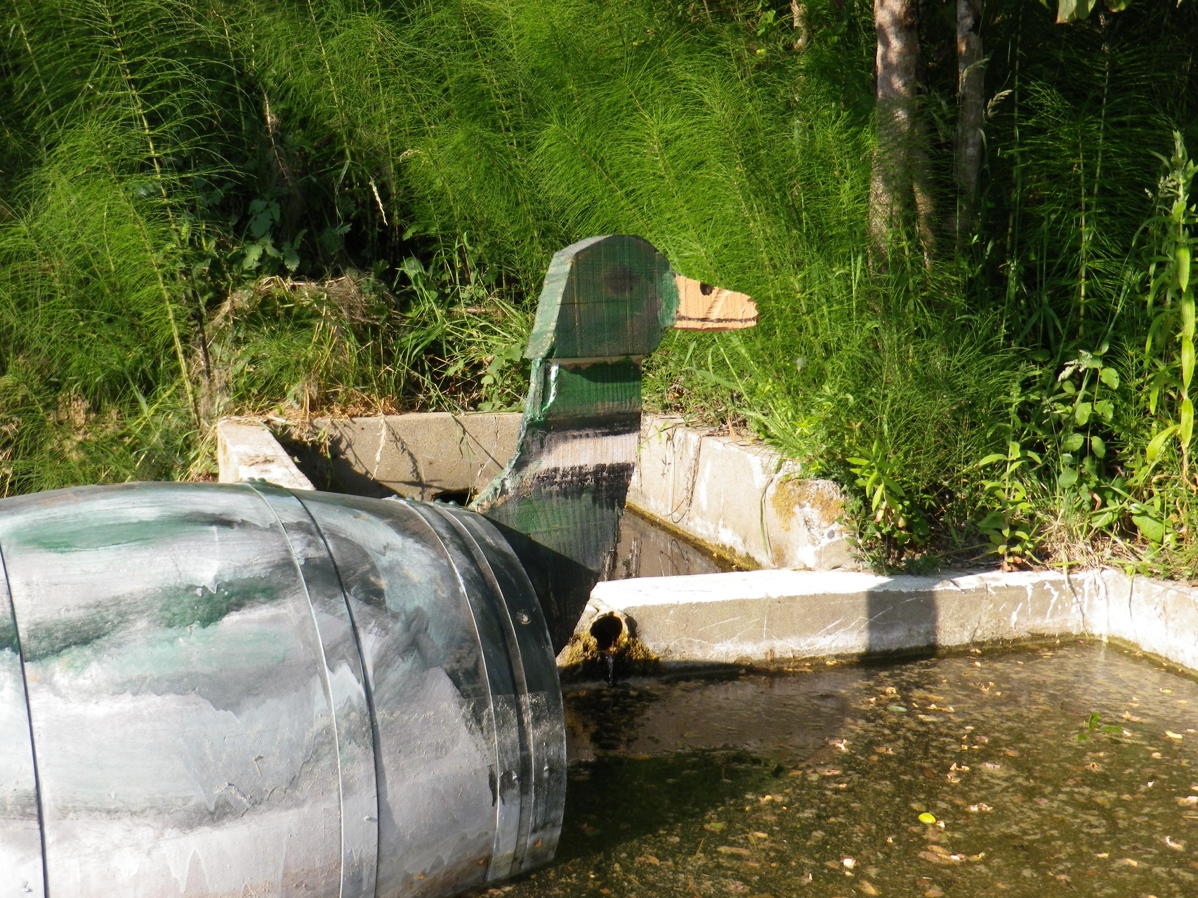 Tonneau à la claire fontaine