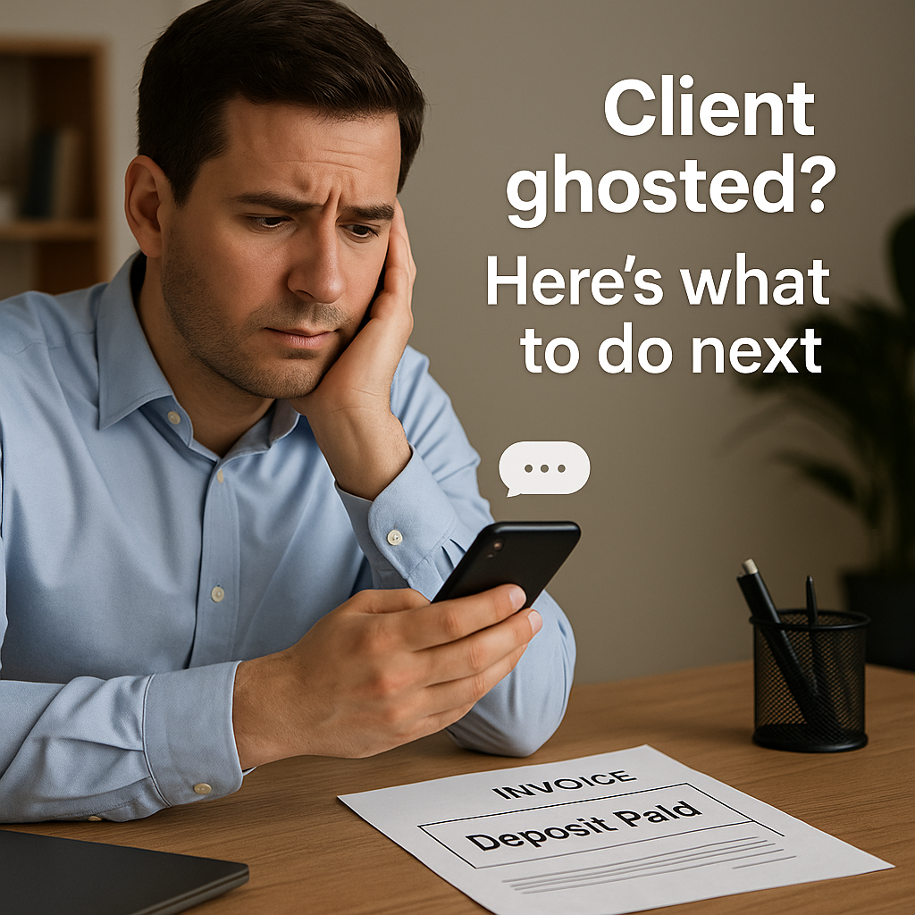 Client Ghosted After Paying the Deposit? Here’s How to Enforce the Rest—Legally