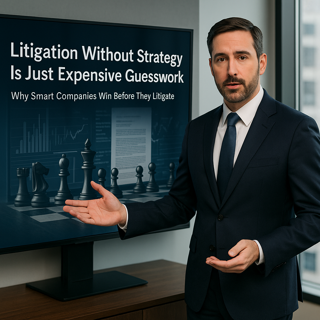 Litigation Without Strategy Is Just Expensive Guesswork | Business Law Insights