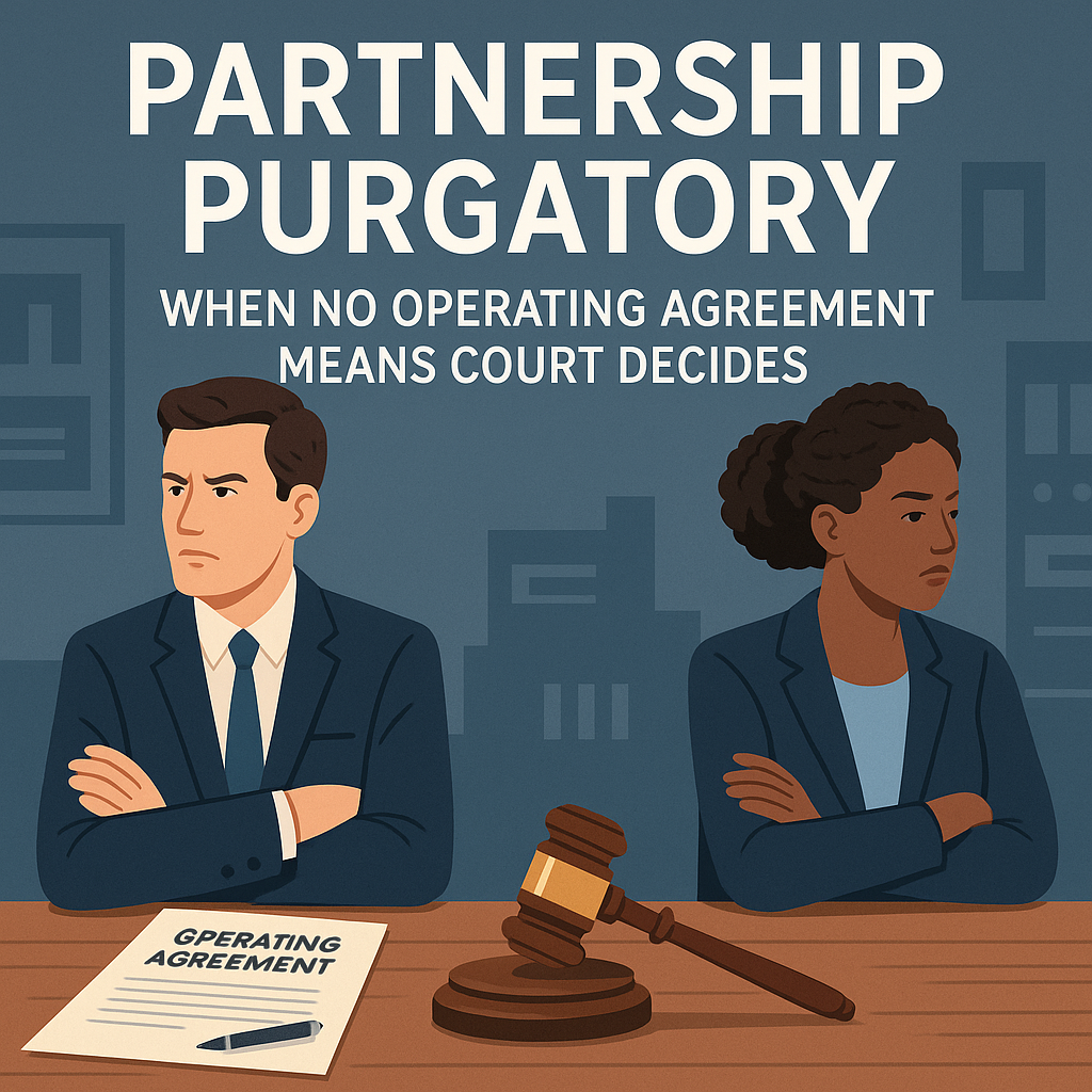 Partnership Purgatory | Why No Operating Agreement Lets Courts Decide