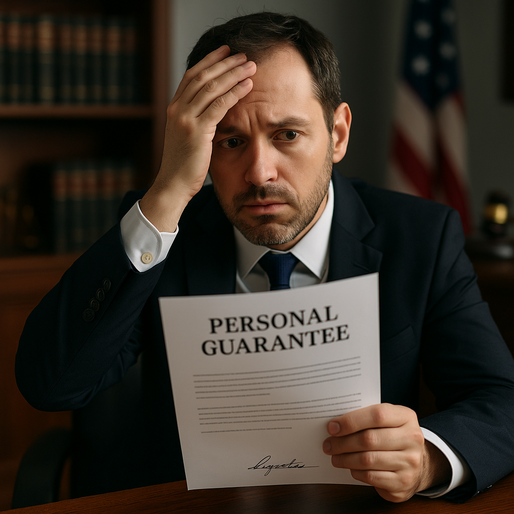 Personal Guarantee Enforcement Issues: Why Signed Guarantees Can Fail You
