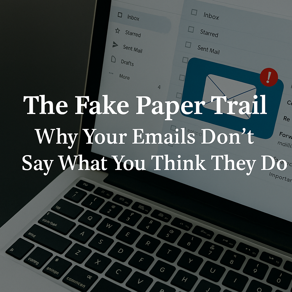 The Fake Paper Trail | Email Agreements and Contract Enforcement