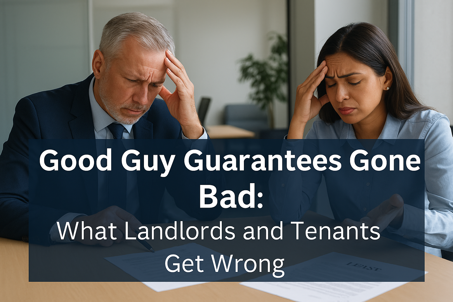Good Guy Guarantees Gone Bad: What Landlords and Tenants Get Wrong (NY/NJ Commercial Leases)
