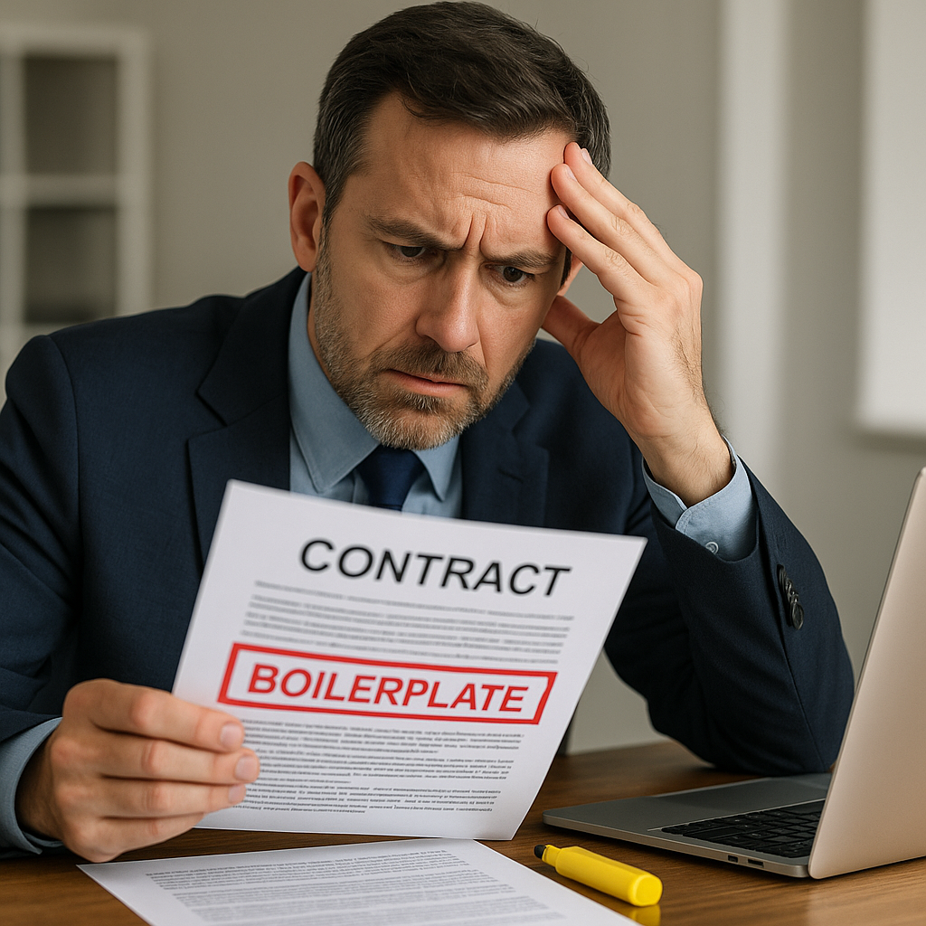 Why Boilerplate Clauses Can Kill Your Lawsuit | JDE Law Firm, NY & NJ