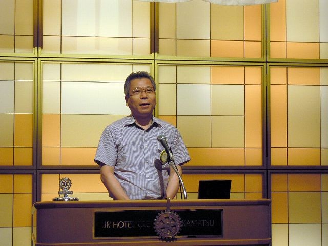 吉田茂会長が挨拶