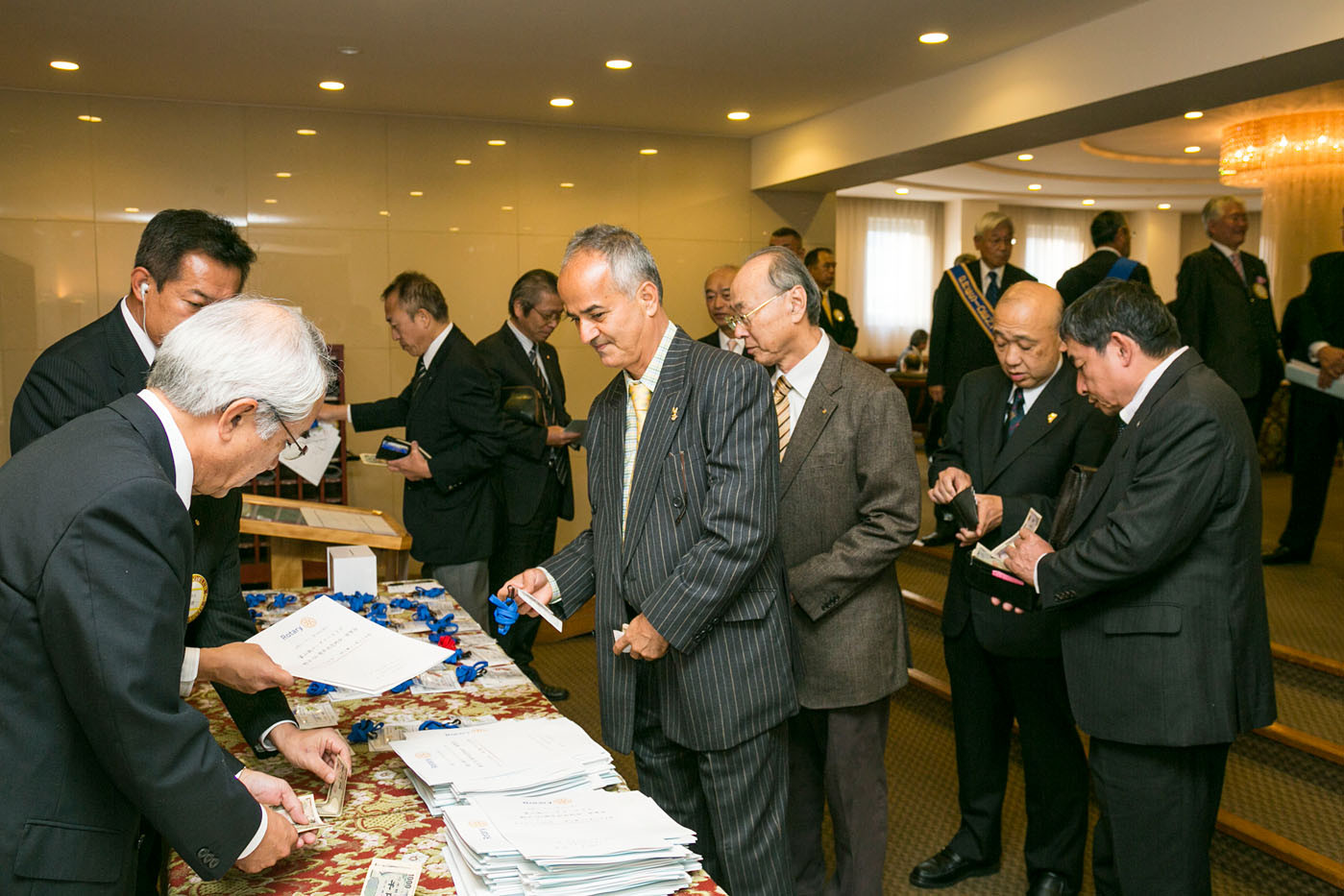 記念例会登録