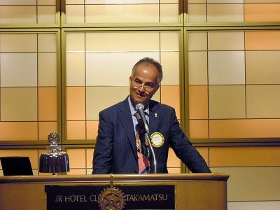 マスウド・ソバハニ副会長が挨拶