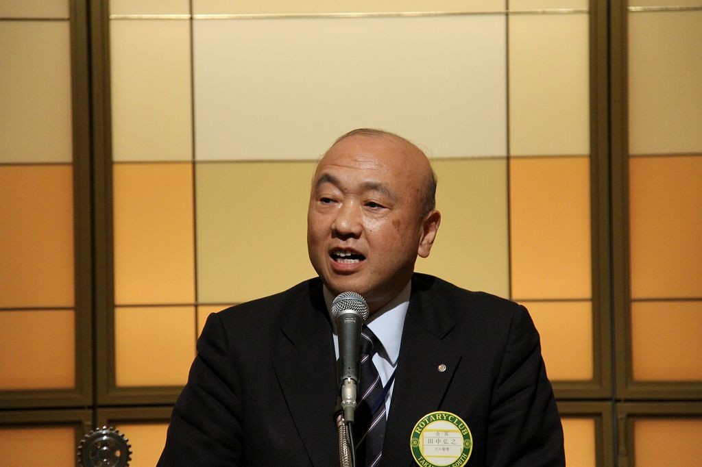 亀井ガバナーを紹介