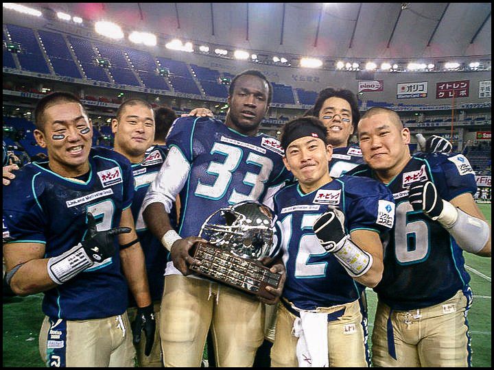 Jackson won a championship and was named JXB MVP in his rookie season - Photo courtesy of Toshihide Nakamura, Dec 19, 2005