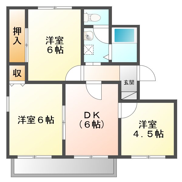 隣の音が聞こえにくい間取り