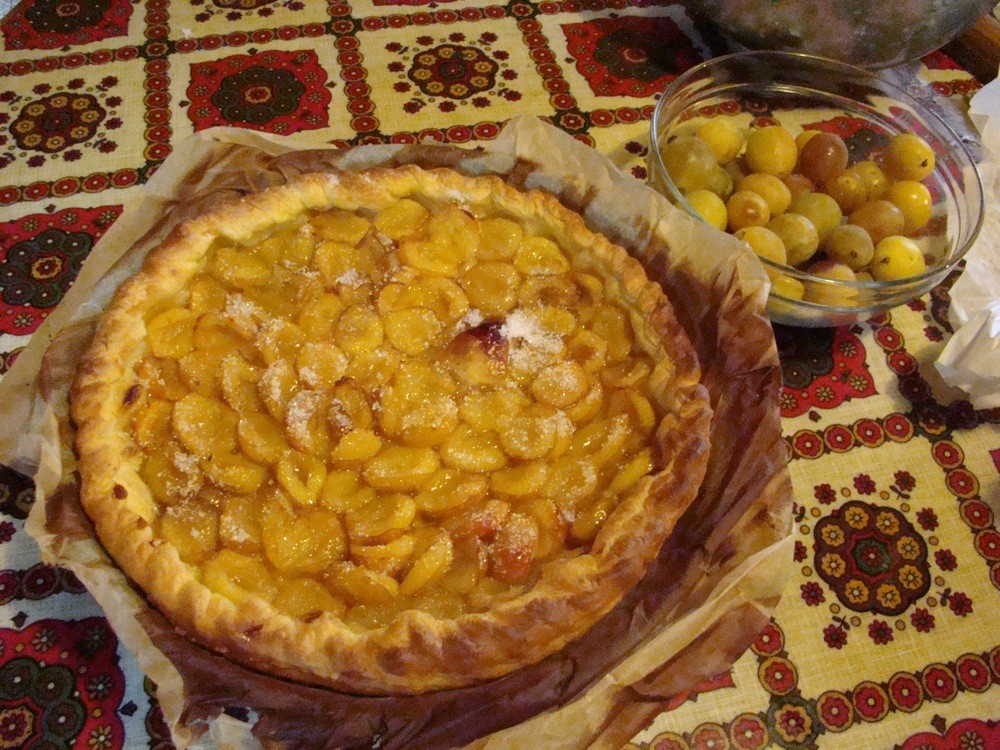 Tarte aux mirabelles