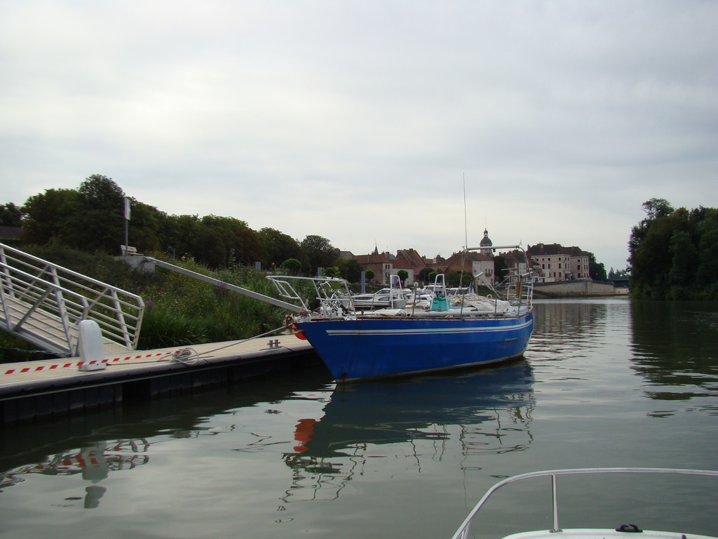 Le port de plaisance de Seurre
