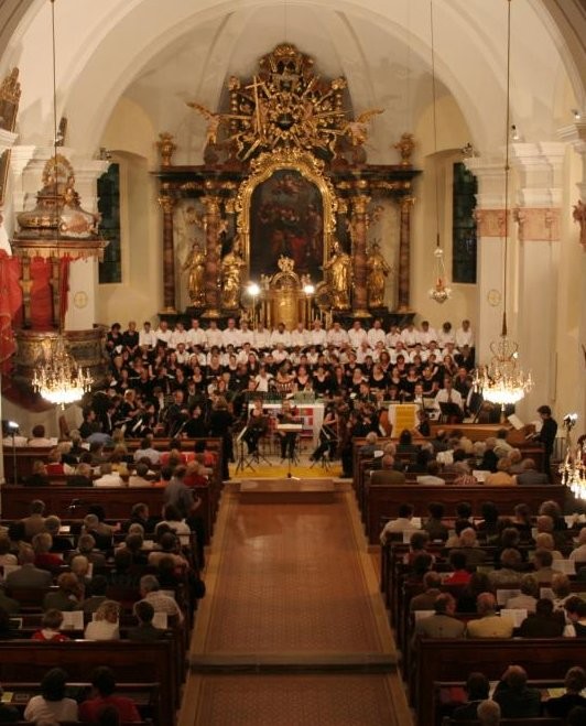 Aufführung von Haydns "Jahreszeiten" im Jahr 2008.