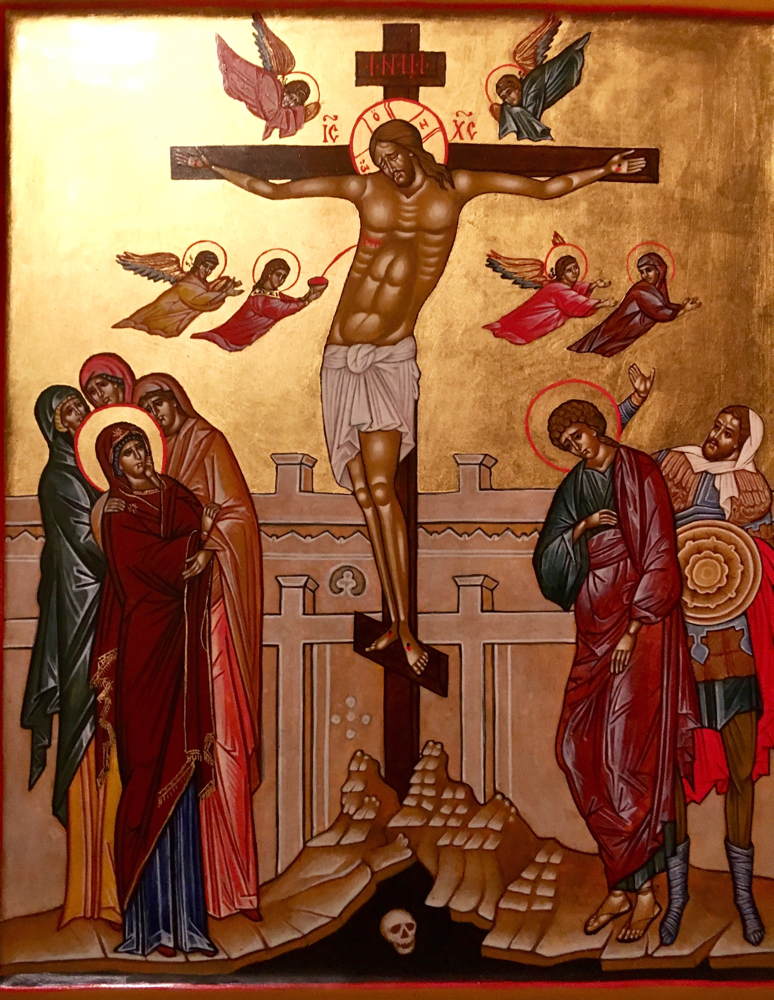 Kreuzigung Christi.Nach Dionisij.1500.