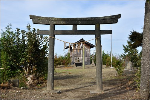 吉窪神社鳥居2017