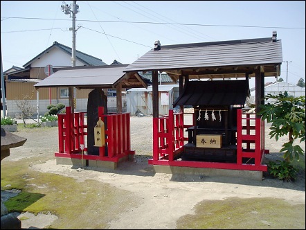 日吉神社　境内社と石仏